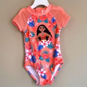 Disney Moana orange swimsuit